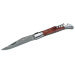 Couteau pliant Laguiole Herbertz 231712 lame damassée manche bois de cognassier 12cm + tire-bouchon