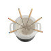 Service à fondue en fonte STAUB 20cm 6 personnes