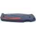 Couteau pliant Herbertz 599010 lame clip point manche en pakkawood/G10 bleu nuit 10cm
