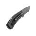 Couteau pliant Herbertz 566212 manche acier / bois de santal 11,5cm