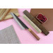 Couteau de chef japonais artisanal Yu Kurosaki Yami Aogami Super 24cm