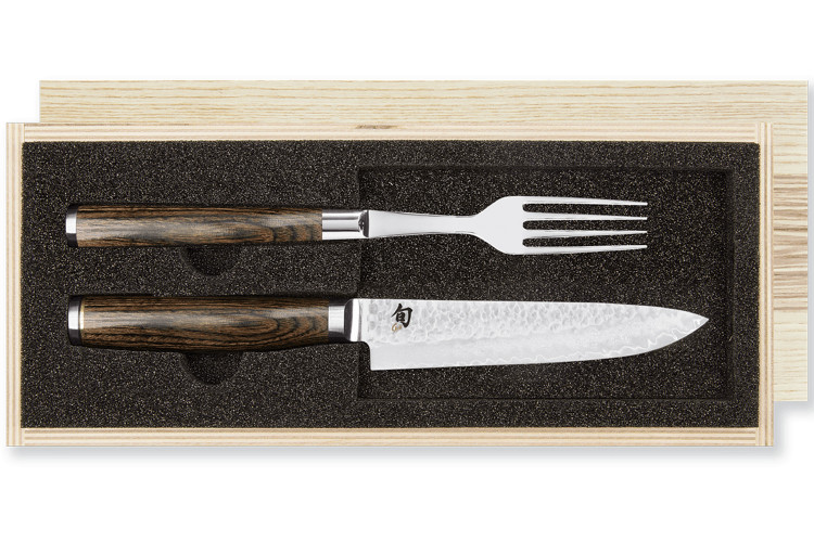 Set de couverts japonais Kai Shun Premier Tim Malzer couteau + fourchette