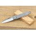 Couteau pliant Perceval Le T45 manche 10,5 cm tout inox