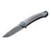 Couteau pliant MKM Arvenis By FOX Knives MK.FX01D manche titanium/damas 12cm + étui