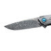 Couteau pliant MKM Arvenis By FOX Knives MK.FX01D manche titanium/damas 12cm + étui