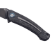 Couteau pliant MKM Arvenis By FOX Knives MK.FX01MCT manche en fibres de carbone/titanium 12cm + étui