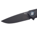 Couteau pliant MKM Arvenis By FOX Knives MK.FX01MCT manche en fibres de carbone/titanium 12cm + étui