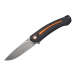 Couteau pliant MKM Arvenis MK.FX01MGOR By FOX knives manche en G10 noir/Alu orange 12cm+ étui