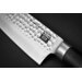 Couteau de chef Kotai lame martelée 20cm manche pakkawood avec fourreau