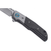 Couteau pliant MKM Clap By LionSteel MK.LS01CT manche en fibre de carbone/titanium 11cm + étui
