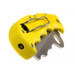 Couteau pliant Spyderco Assist C79PSYL semi-denté manche en nylon/fibre de verre jaune 12,4cm