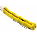 Couteau pliant Spyderco Assist C79PSYL semi-denté manche en nylon/fibre de verre jaune 12,4cm
