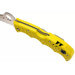 Couteau pliant Spyderco Assist C79PSYL semi-denté manche en nylon/fibre de verre jaune 12,4cm