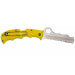Couteau pliant Spyderco Assist C79PSYL semi-denté manche en nylon/fibre de verre jaune 12,4cm