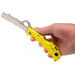 Couteau pliant Spyderco Assist C79PSYL semi-denté manche en nylon/fibre de verre jaune 12,4cm