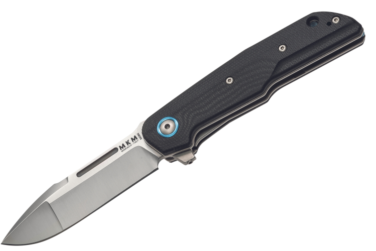 Couteau pliant MKM Clap By LionSteel MK.LS01GBK manche en G10 noir 11cm + &eacute;tui 