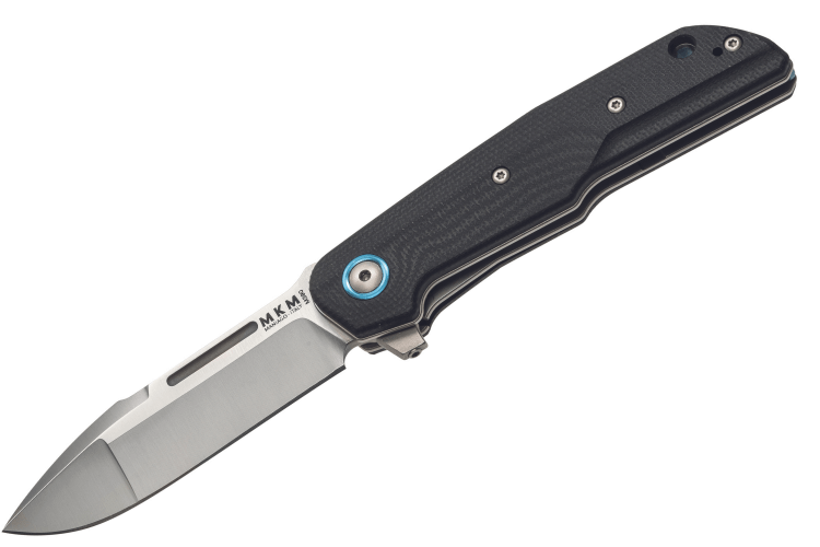 Couteau pliant MKM Clap By LionSteel MK.LS01GBK manche en G10 noir 11cm + étui 