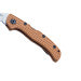 Couteau pliant Herbertz 598911 manche G10 marron antidérapant 10,7cm