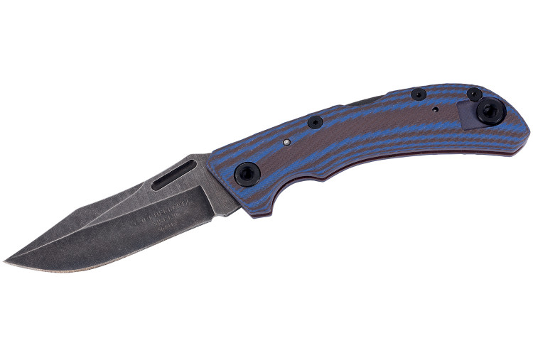 Couteau pliant Herbertz 561412 manche G10 bicolore aspect d&eacute;lav&eacute; 11,7cm