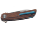 Couteau pliant MKM Clap By LionSteel MK.LS01S manche en bois de Santal 11cm + étui