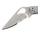Couteau pliant Spyderco BYRD Meadowlark 2 à dents tout inox 10cm