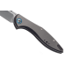 Couteau pliant MKM Fara By Mercury MK.MY01T manche en titanium gris 10cm + étui