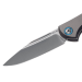 Couteau pliant MKM Fara By Mercury MK.MY01T manche en titanium gris 10cm + étui