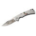 Couteau pliant Herbertz 585 manche inox imprimé animal 8,5cm