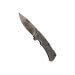 Couteau pliant Herbertz 585 manche inox imprimé animal 8,5cm