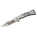 Couteau pliant Herbertz 585 manche inox imprimé animal 8,5cm