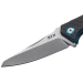 Couteau pliant MKM Raut By Viper MK.VP01CB manche en titanium/fibre de carbone noir 12cm + étui