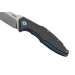 Couteau pliant MKM Raut By Viper MK.VP01CF manche en titanium 12cm front flipper + étui