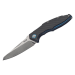 Couteau pliant MKM Raut By Viper MK.VP01CF manche en titanium 12cm front flipper + étui