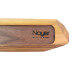 Barre magnétique artisanale haut de gamme Noyer 40cm pour 5 couteaux