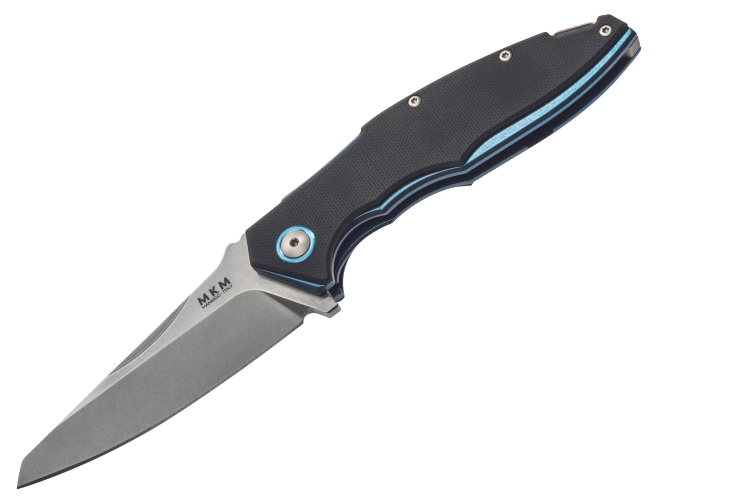 Couteau pliant MKM Raut By Viper MK.VP01GBBK manche en titanium/G10 noir 12cm + &eacute;tui