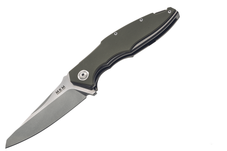 Couteau pliant MKM Raut By Viper MK.VP01GBGR manche en titanium/G10 vert 12cm + étui