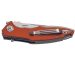 Couteau pliant MKM Raut By Viper MK.VP01GBOR manche titanium et G10 orange 12cm + étui