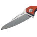 Couteau pliant MKM Raut By Viper MK.VP01GBOR manche titanium et G10 orange 12cm + étui