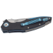 Couteau pliant MKM Raut By Viper MK.VP01GFBK manche en titanium/G10 noir 12cm front flipper + étui