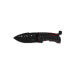 Couteau pliant Herbertz 208312 manche polymère noir antidérapant 12cm avec cordon