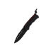 Couteau pliant Herbertz 208312 manche polymère noir antidérapant 12cm avec cordon