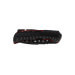 Couteau pliant Herbertz 208312 manche polymère noir antidérapant 12cm avec cordon