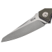 Couteau pliant MKM Raut By Viper MK.VP01GFGR manche en titanium/G10 vert 12cm front flipper + étui