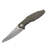 Couteau pliant MKM Raut By Viper MK.VP01GFGR manche en titanium/G10 vert 12cm front flipper + étui