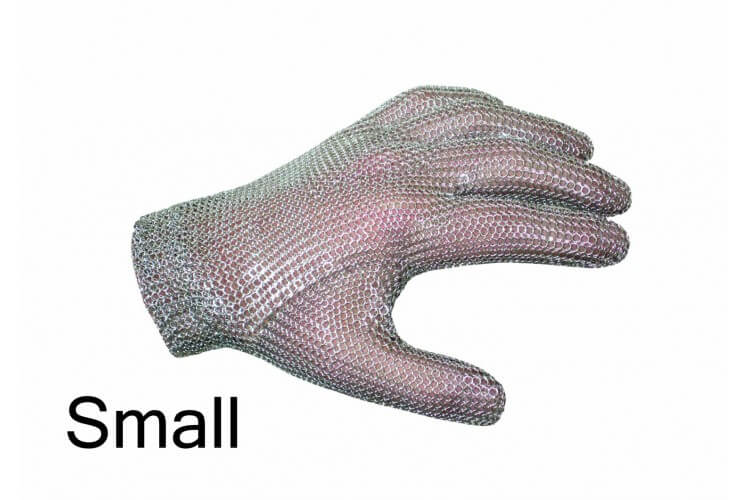 Gant de protection cotte de mailles inox ambidextre WILCO Taille S
