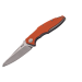 Couteau pliant MKM Raut By Viper MK.VP01GFOR manche en titanium/G10 orange 12cm front flipper + étui