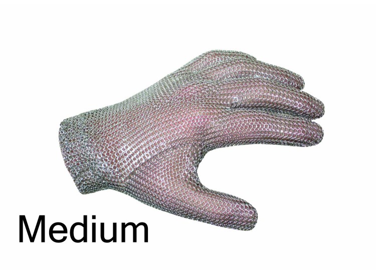 Gant de protection cotte de mailles inox ambidextre WILCO Taille M