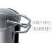 Cuiseur à pâtes/légumes Beka Emporo en inox 24cm avec couvercle passoire