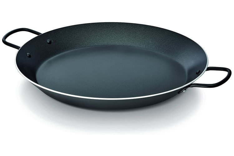 Plat à paëlla anti adhésif Beka en aluminium 38cm