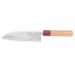 Couteau santoku japonais artisanal Kajiwara Suminagashi 33 couches 16,5cm